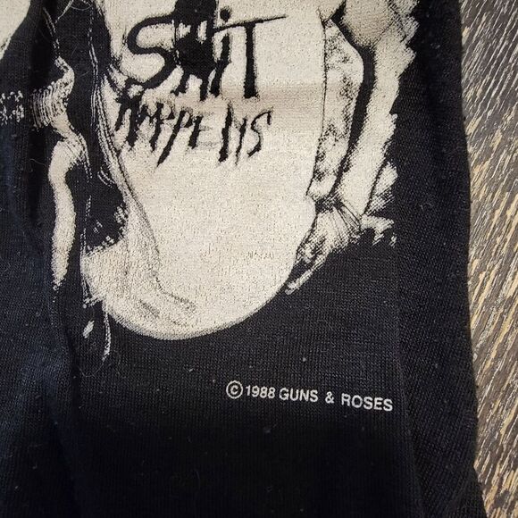 Vintage 1988 Gun's N Roses Appetite for Destruction Tee - Picture 4 of 4